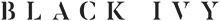 Black Ivy Logo