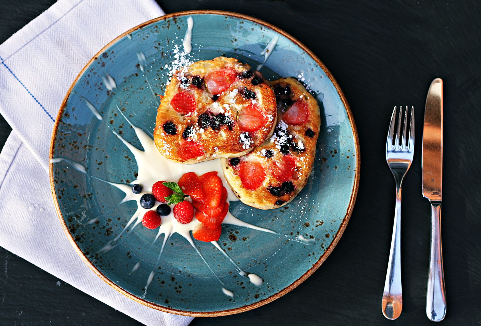 Brunch in Bruntsfield, Edinburgh